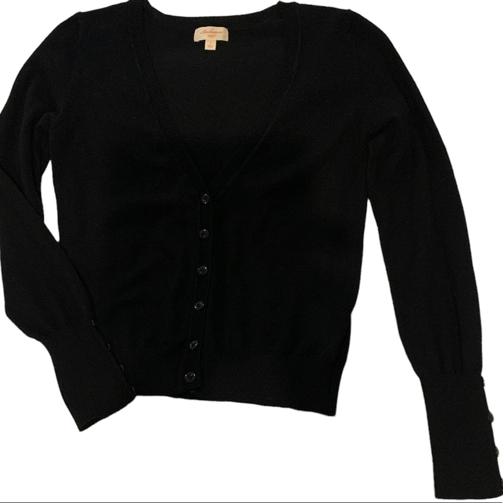 Ambiance Black Sweater Top